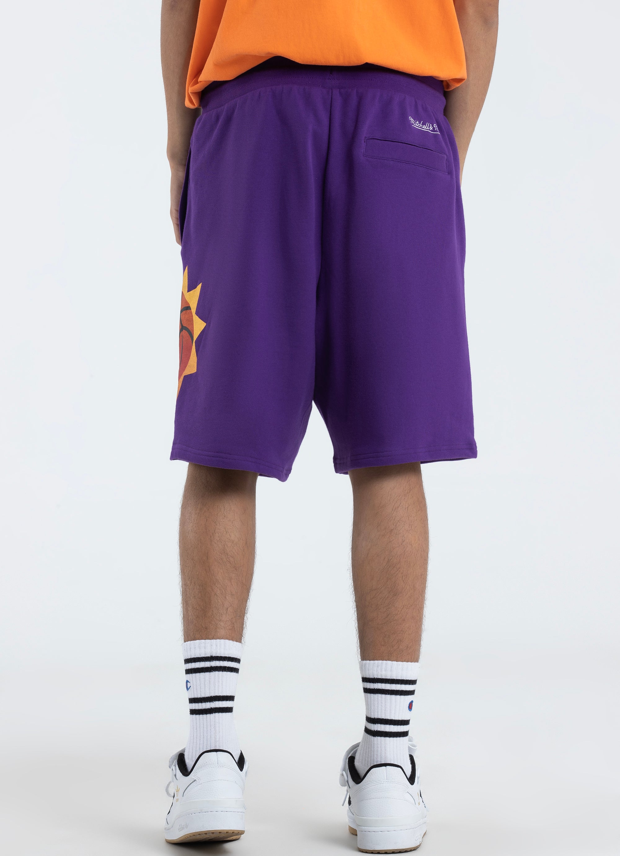 naakt natuurlijk bijnaam Mitchell & Ness Nba Phoenix Suns Step Up Short in Purple | Red Rat