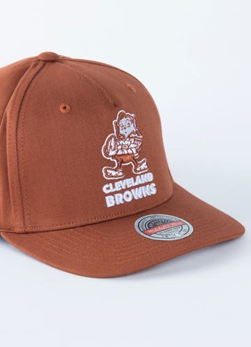 Men's Mitchell & Ness Brown Cleveland Browns Brownie The Elf All