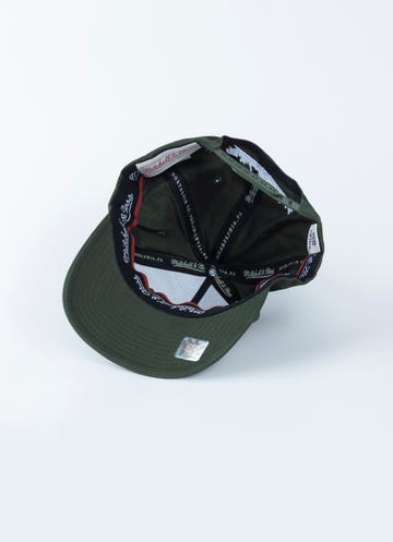 Packers Mitchell & Ness Pro Panel Snapback Cap