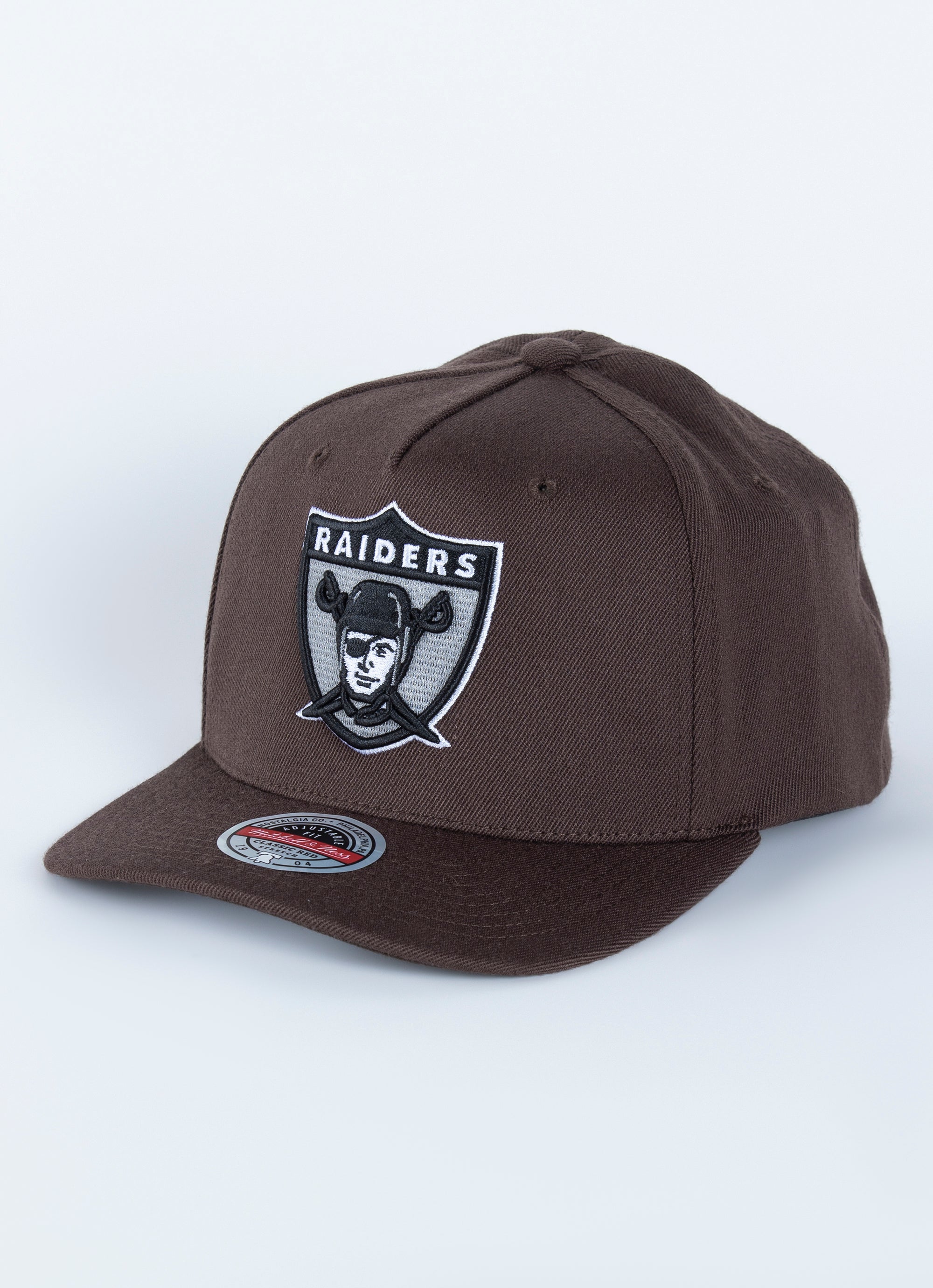 mitchell and ness raiders snapback