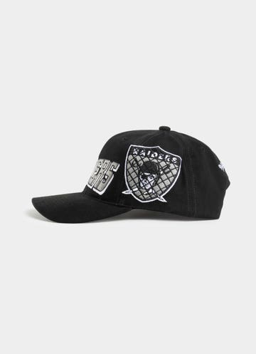 Los Angeles Raiders Deadstock Fit Mitchell & Ness Snapback Hat