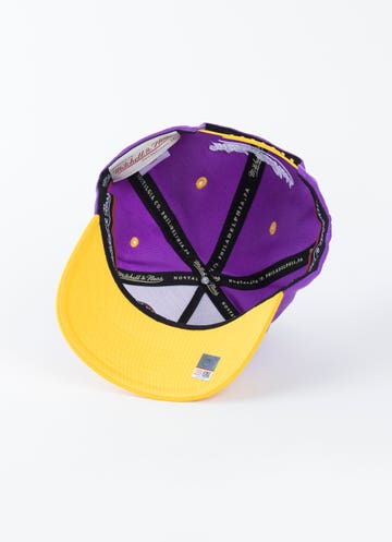 Caps Mitchell & Ness NBA O.G. Snapback Los Angeles Lakers Purple/ Yellow