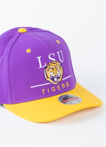 Louisiana State Tigers Team Origins Purple/Yellow Snapback - Mitchell &  Ness cap