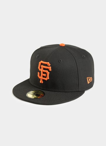 MLB San Francisco Giants Hat Cap Snapback Black White Embroidered