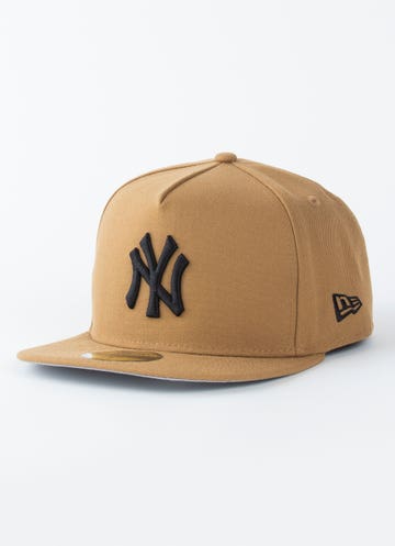 regering Harde wind contact New Era 59fifty 'wheat' Mlb New York Yankees Fitted Cap in Brown | Red Rat