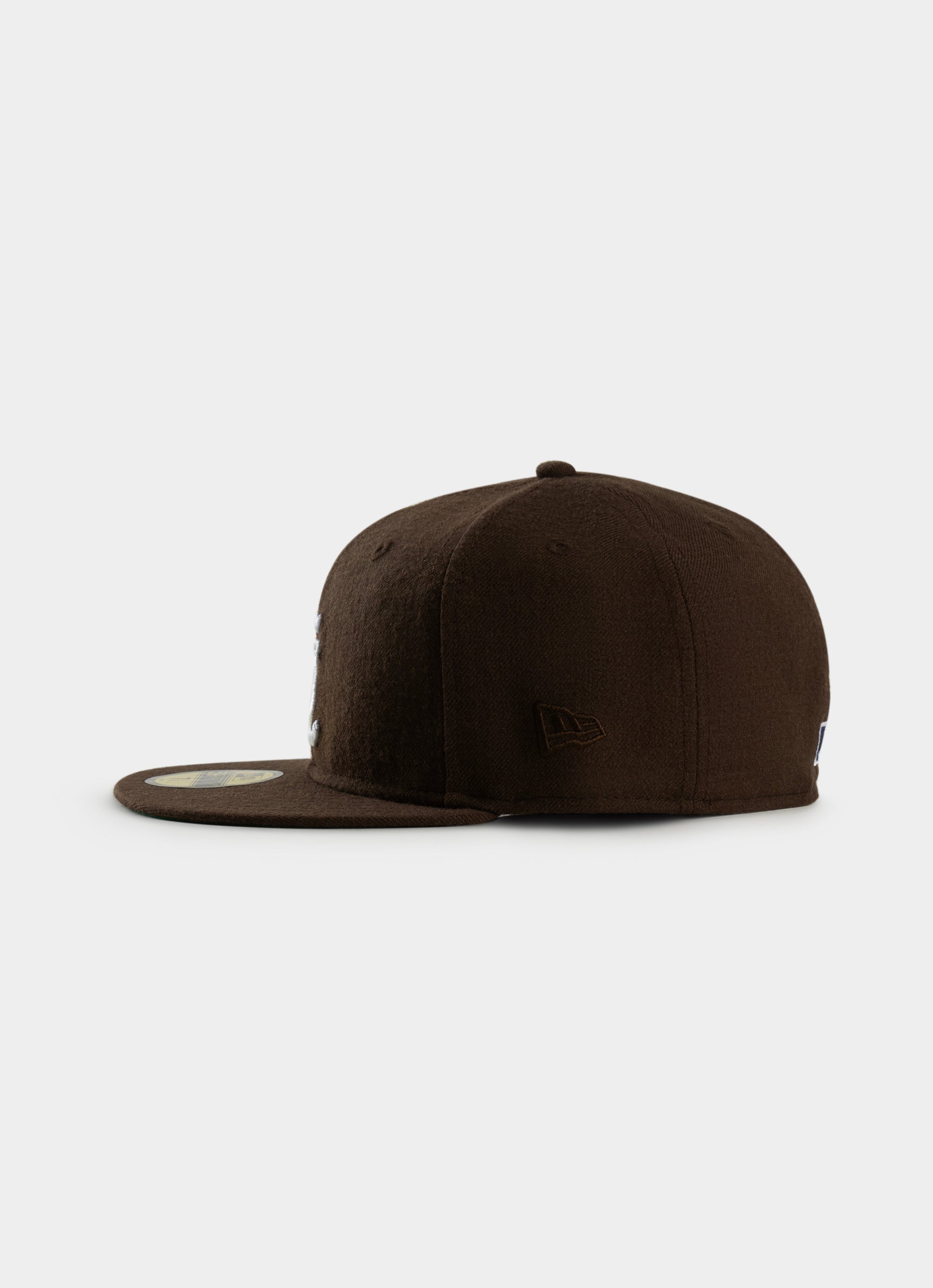 New Era 59FIFTY-BLANK Solid Brown Fitted Hat