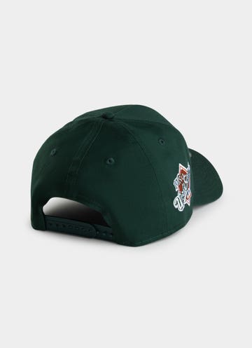 Green New Era MLB Oakland Athletics 9FORTY Side Patch Cap