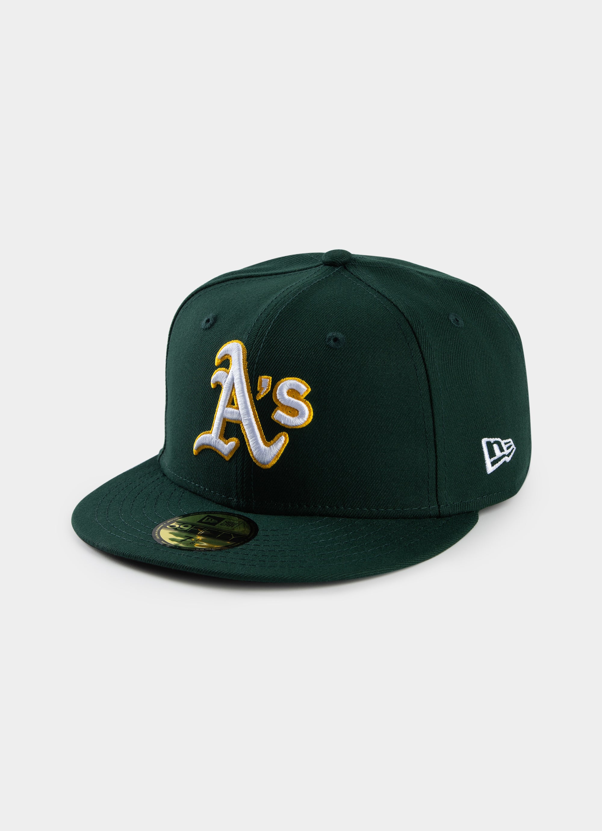 Oakland Athletics Evergreen Basic 59FIFTY Fitted Hat 23 Green / 7 1/8