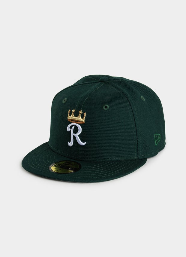 Image of New Era MLB 59Fifty Regal Greens Kansas City Royals Cap