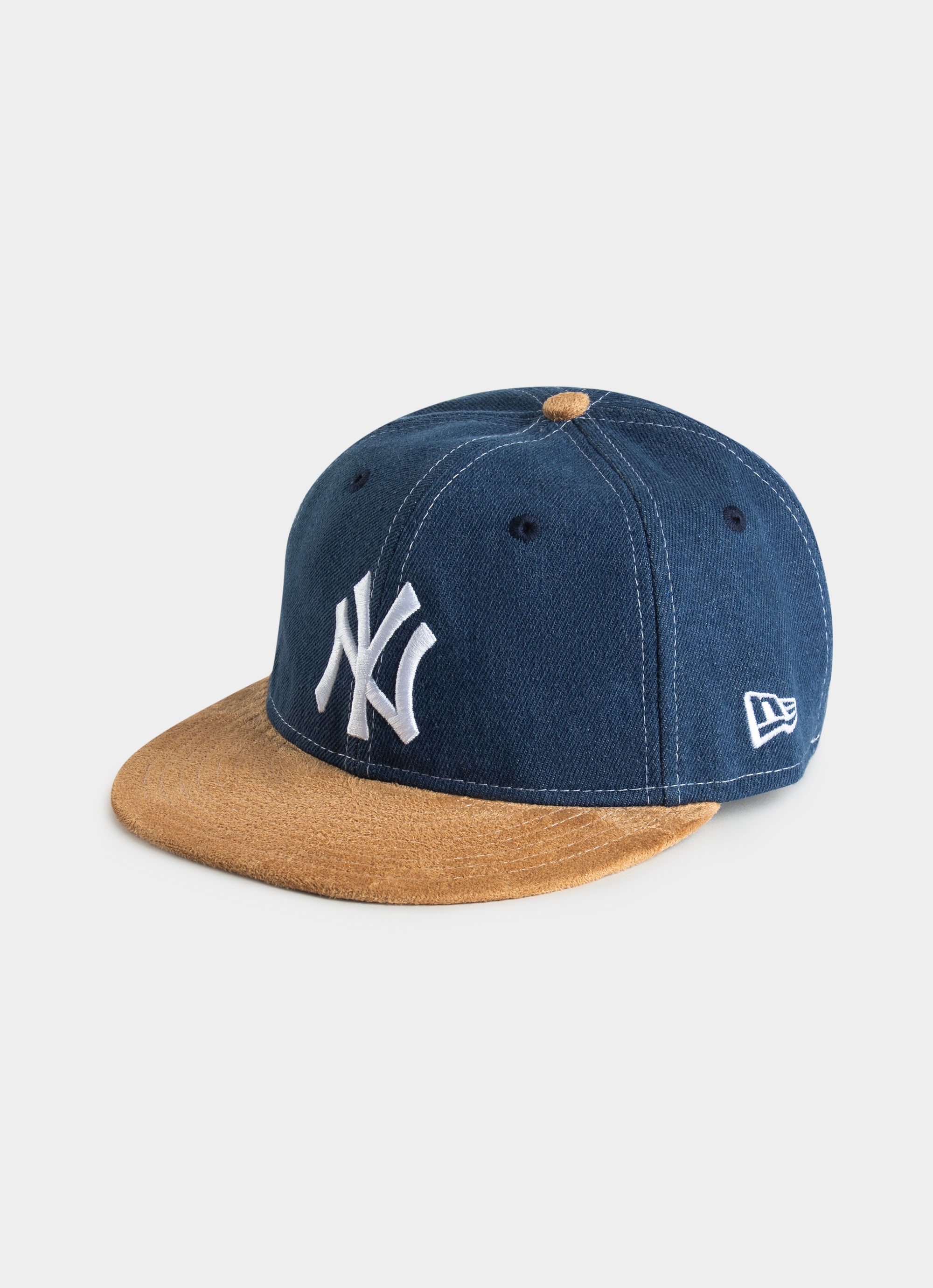 New Era Mlb 9fifty New York Yankees Retro Crown Fitted Cap in Black | Red  Rat