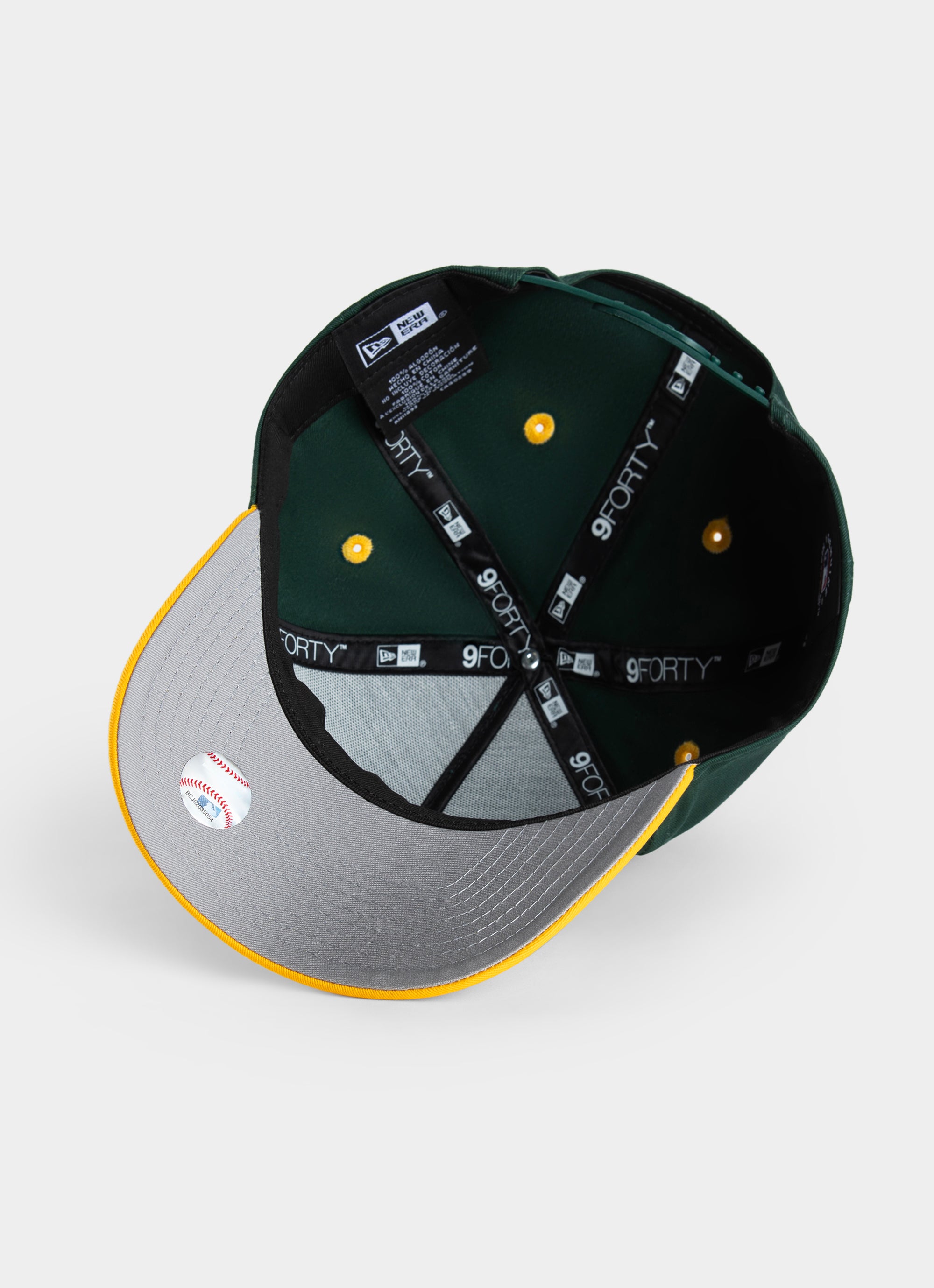 New Era Mlb 9forty A-frame Oversized Logo Oakland Athletics Cap in