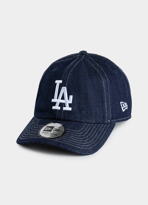 New Era Mlb Los Angeles Dodgers Denim Contrast Casual Classic Cap in ...