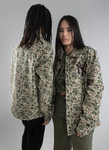 New York Yankees Camo Jacket by New Era Online, THE ICONIC