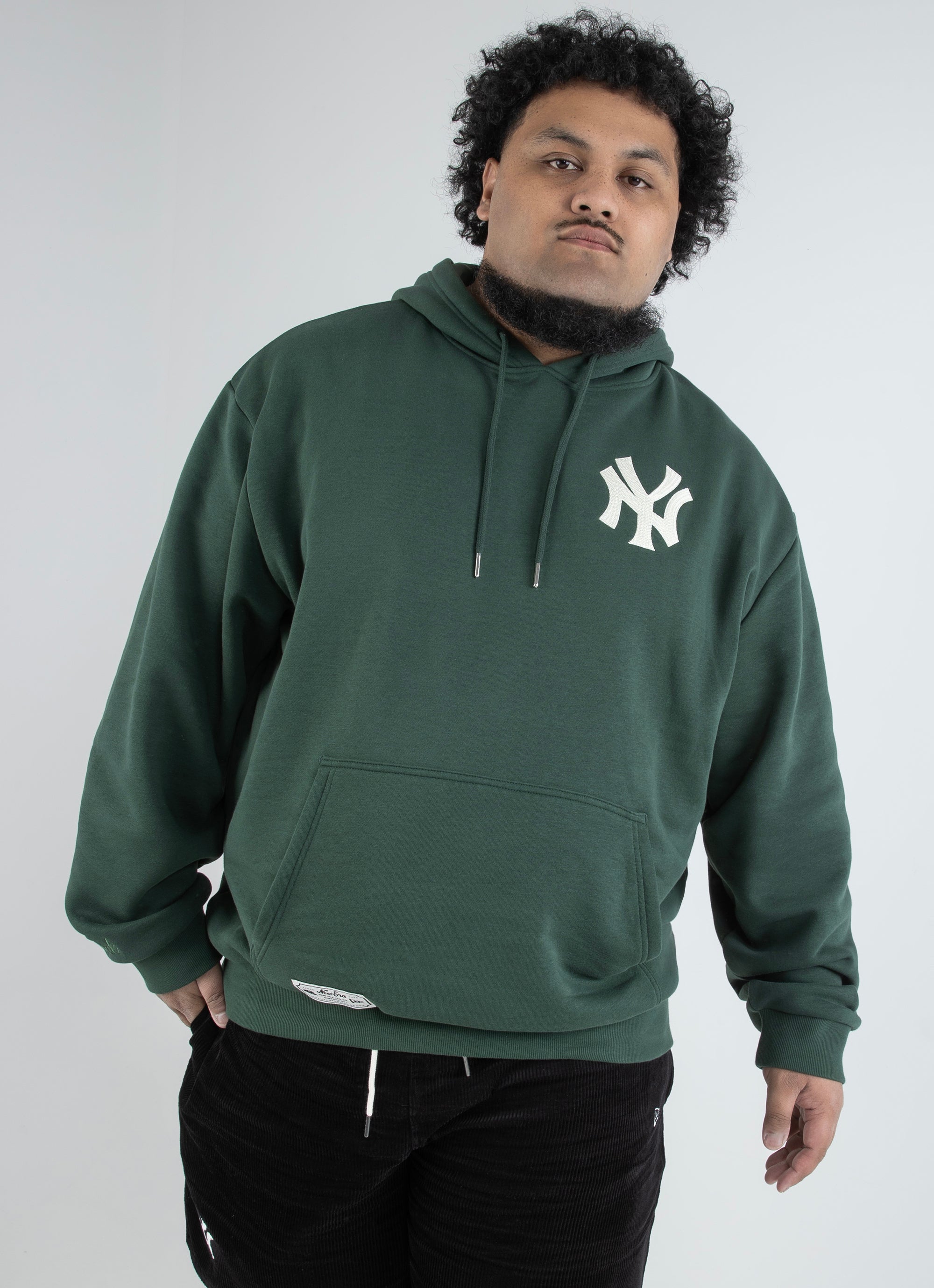 New Era New York Yankees Hoodie - Big & Tall in Green