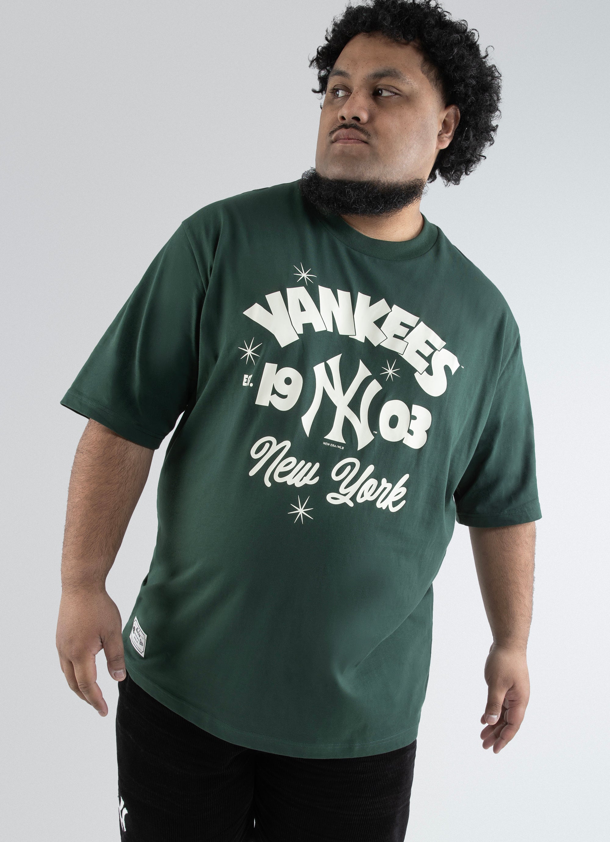 T-shirts New Era New York Yankees Mlb Large Logo Oversized Tee