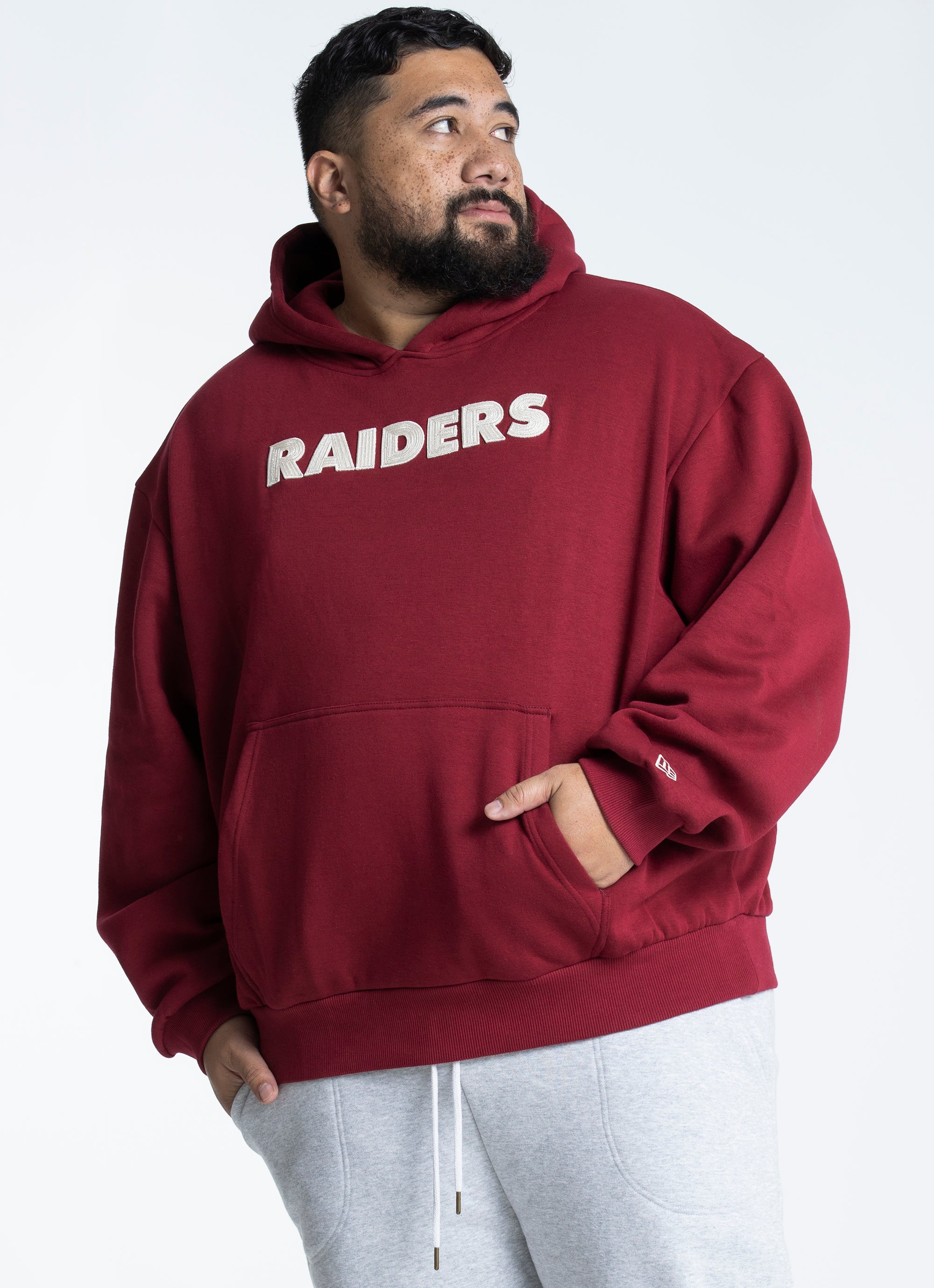 raiders new era hoodie