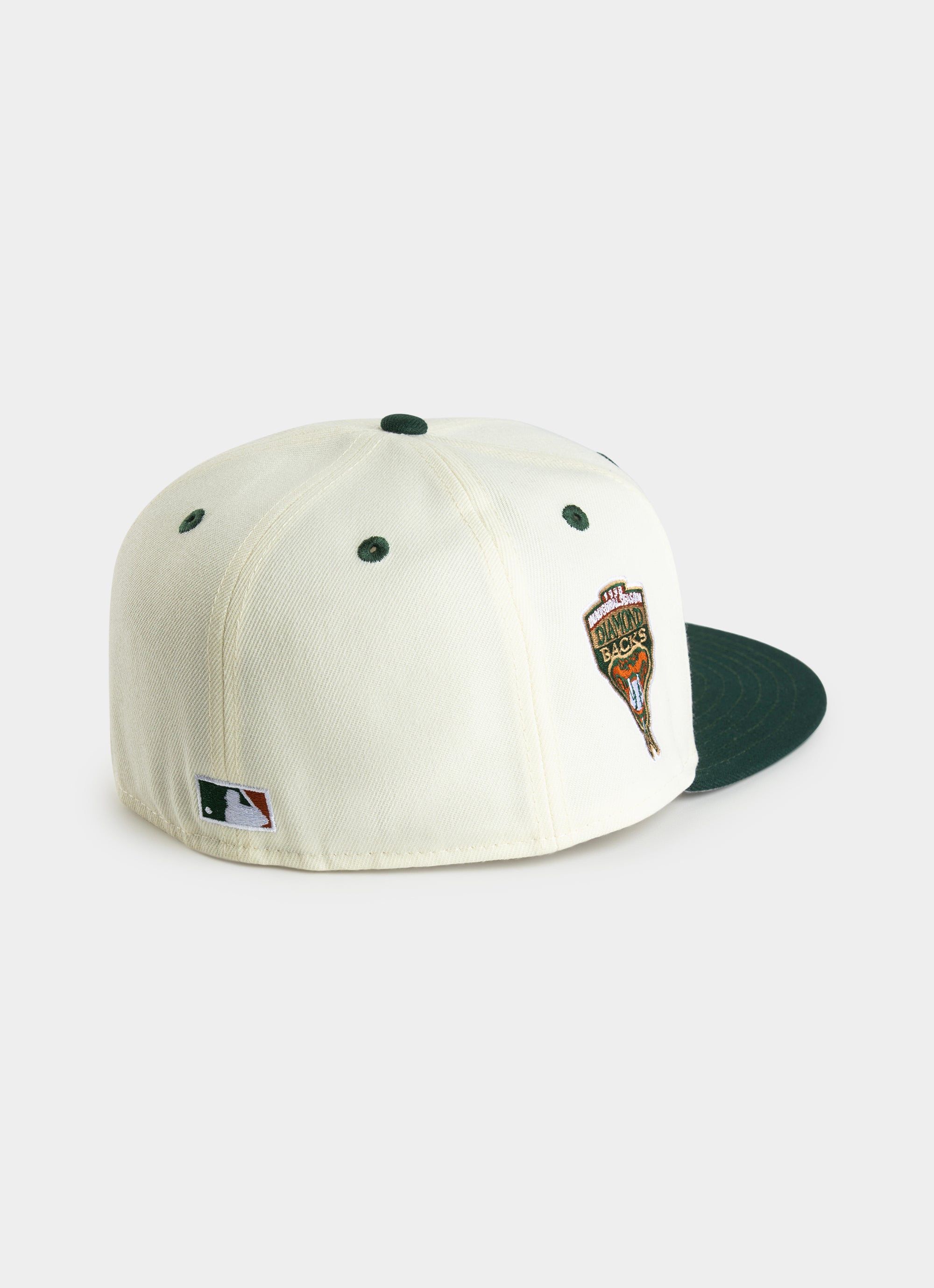 New Era Rusty Green & Chrome 59fifty Arizona Diamondbacks Cap in 