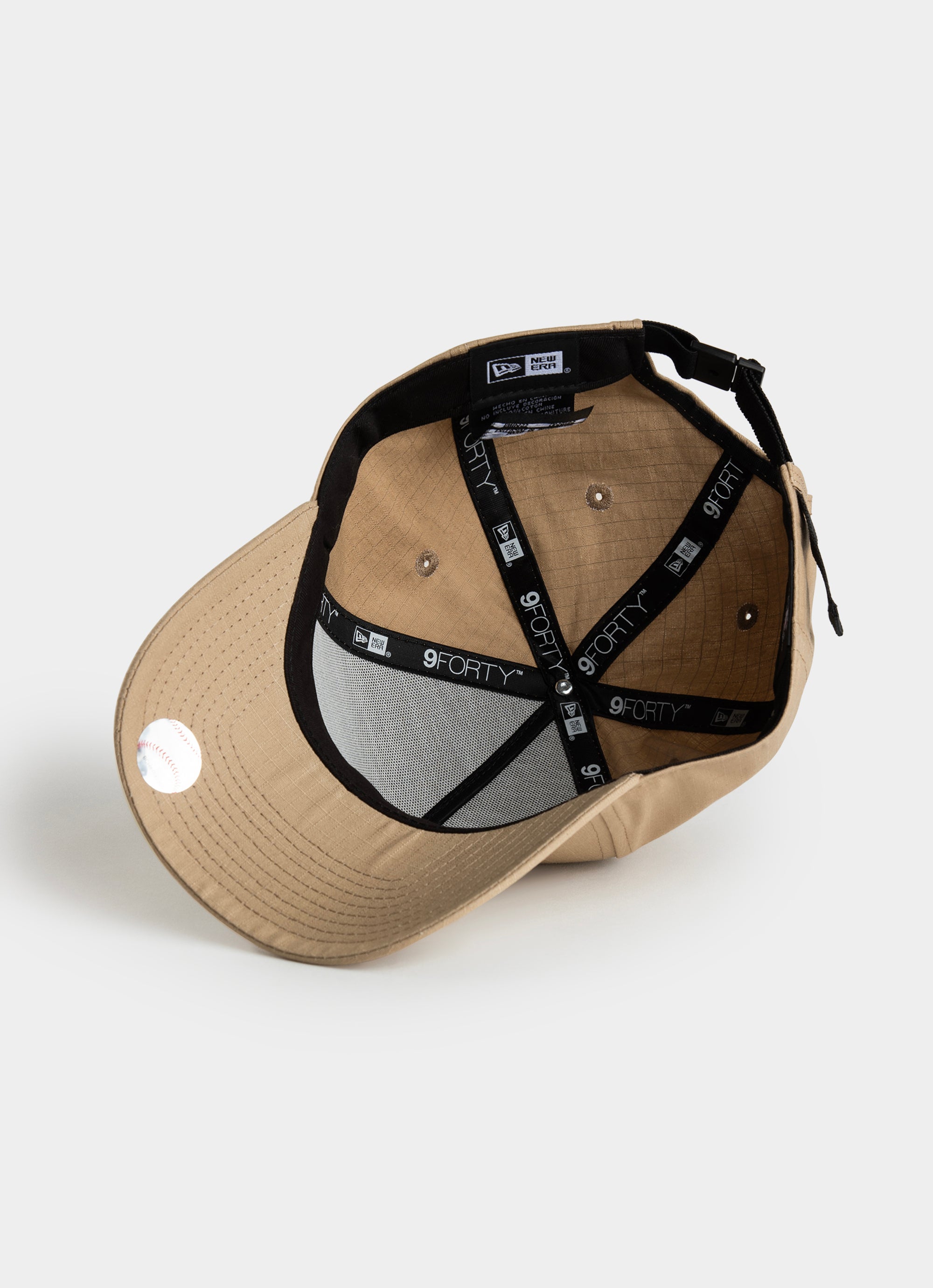 New Era 9Forty NY unisex cap in light brown