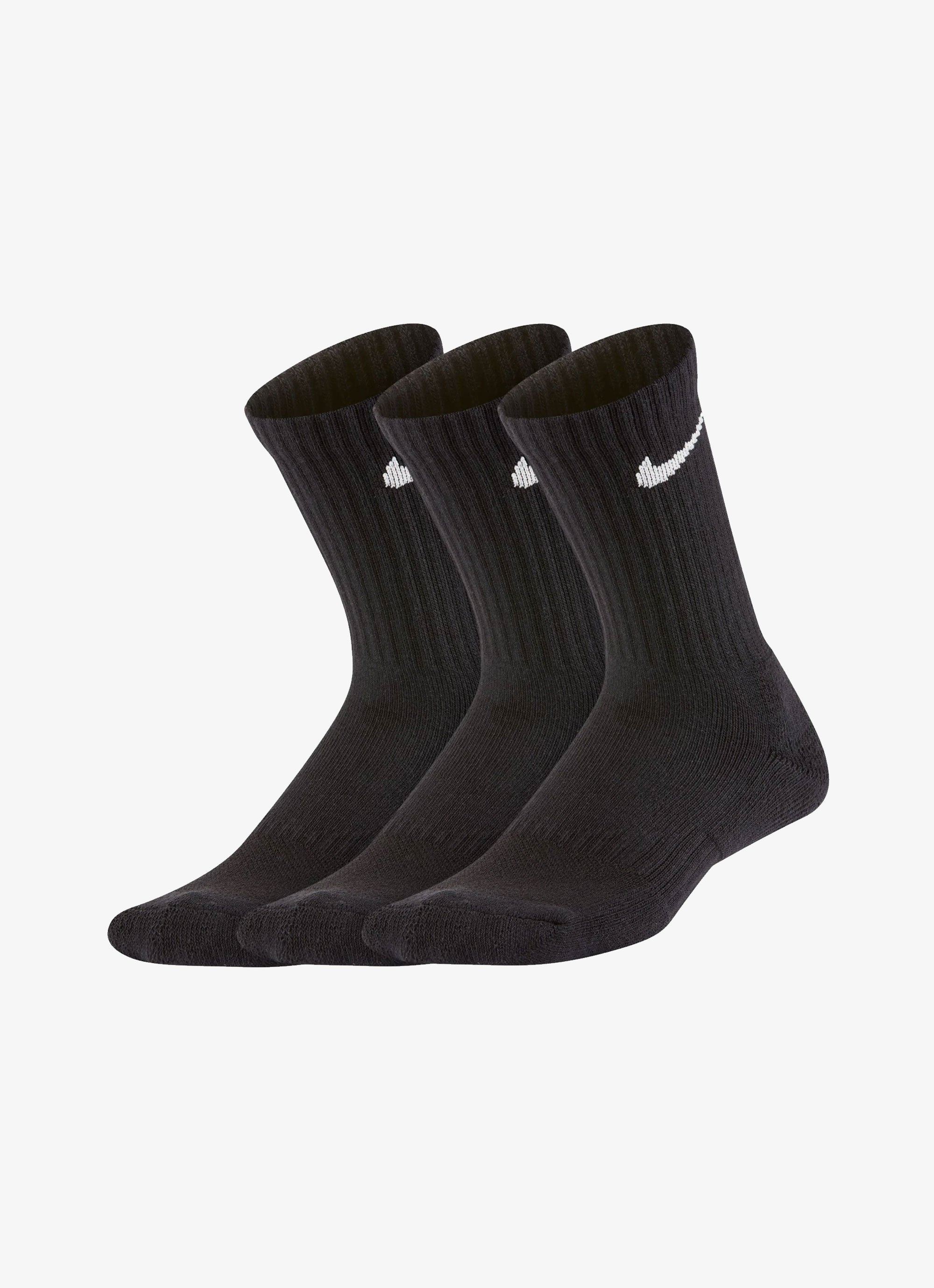 Nike dri fit black clearance crew socks