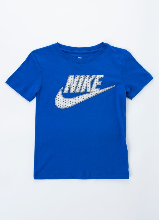 Nike Faux Jersey Mesh Futura Tee in Blue | Red Rat