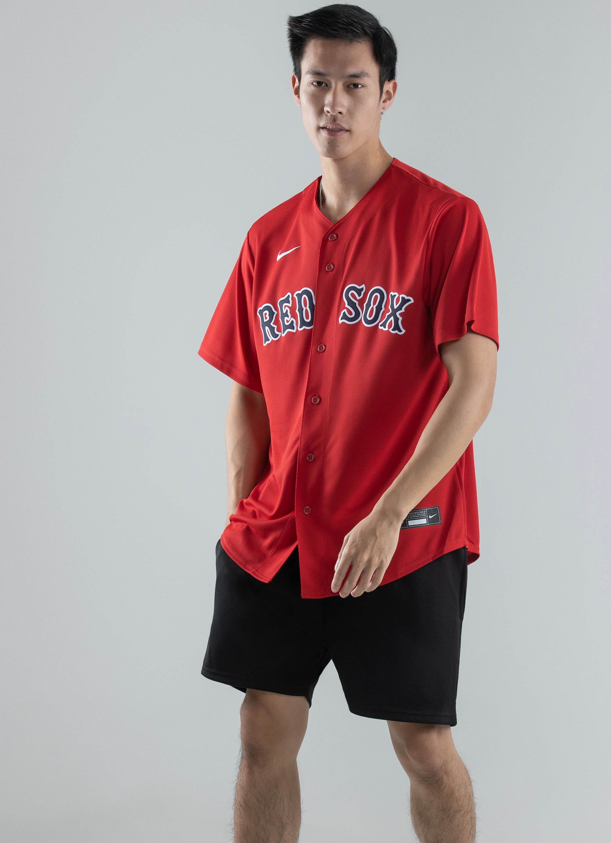 BOSTON RED SOX MLB MAJESTIC SHIRT L Other Shirts  Baseball  ClassicShirts com