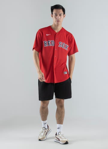 Men's Boston Red Sox Nike White Home Authentic Team Jersey
