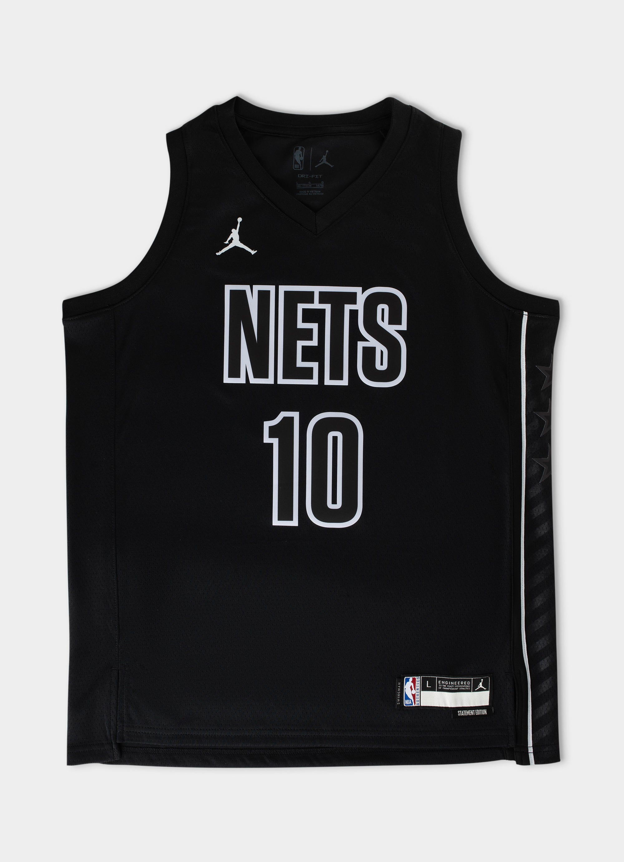 Brooklyn Nets Jordan Statement Edition Swingman Jersey - Black