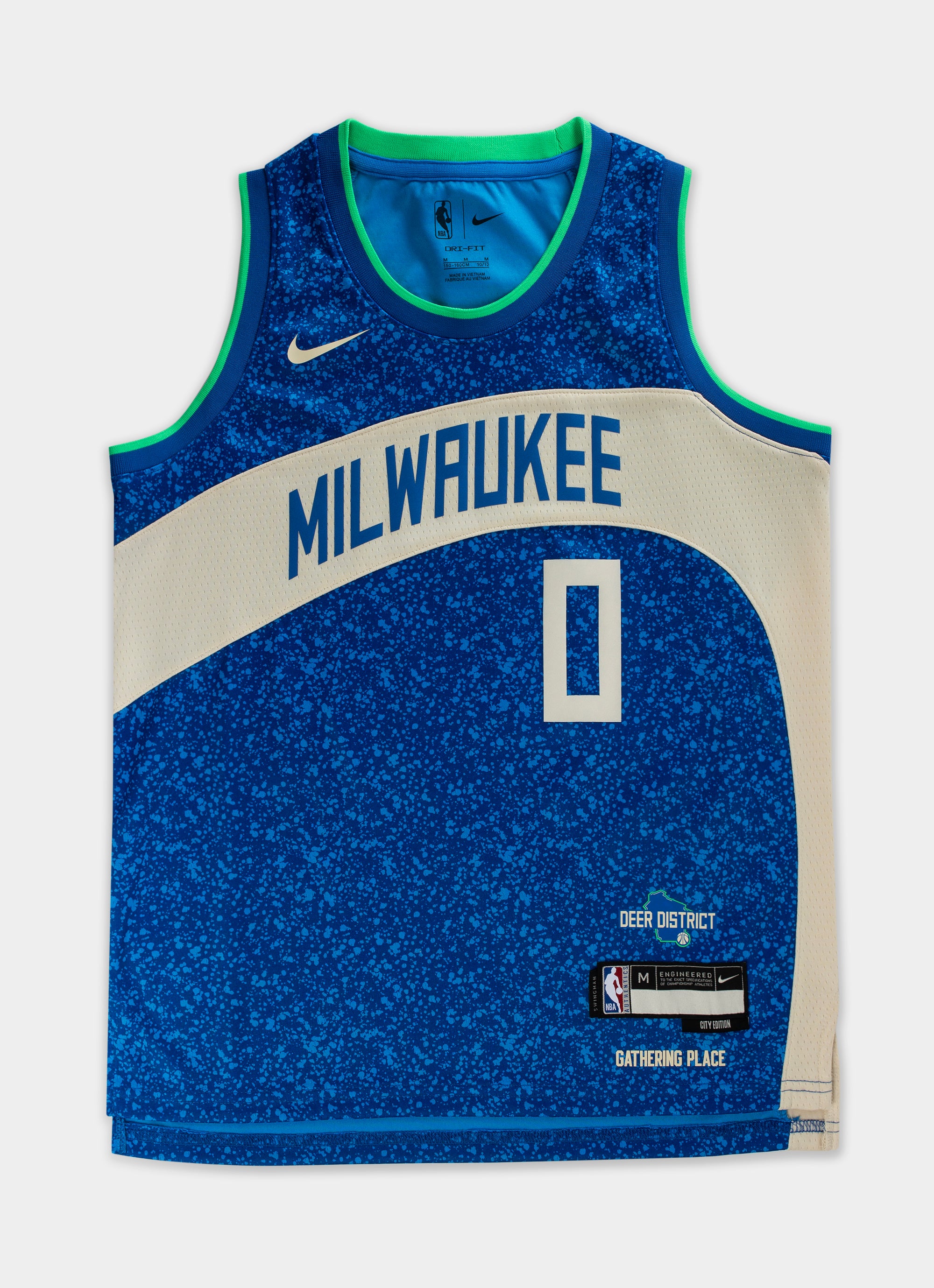 Nike X Nba Milwaukee Bucks Damian Lillard City Ed. Swingman Jersey - Youth  in Blue | Red Rat