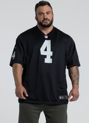 Derek Carr Oakland Raiders Nike Youth Game Jersey (Black) L