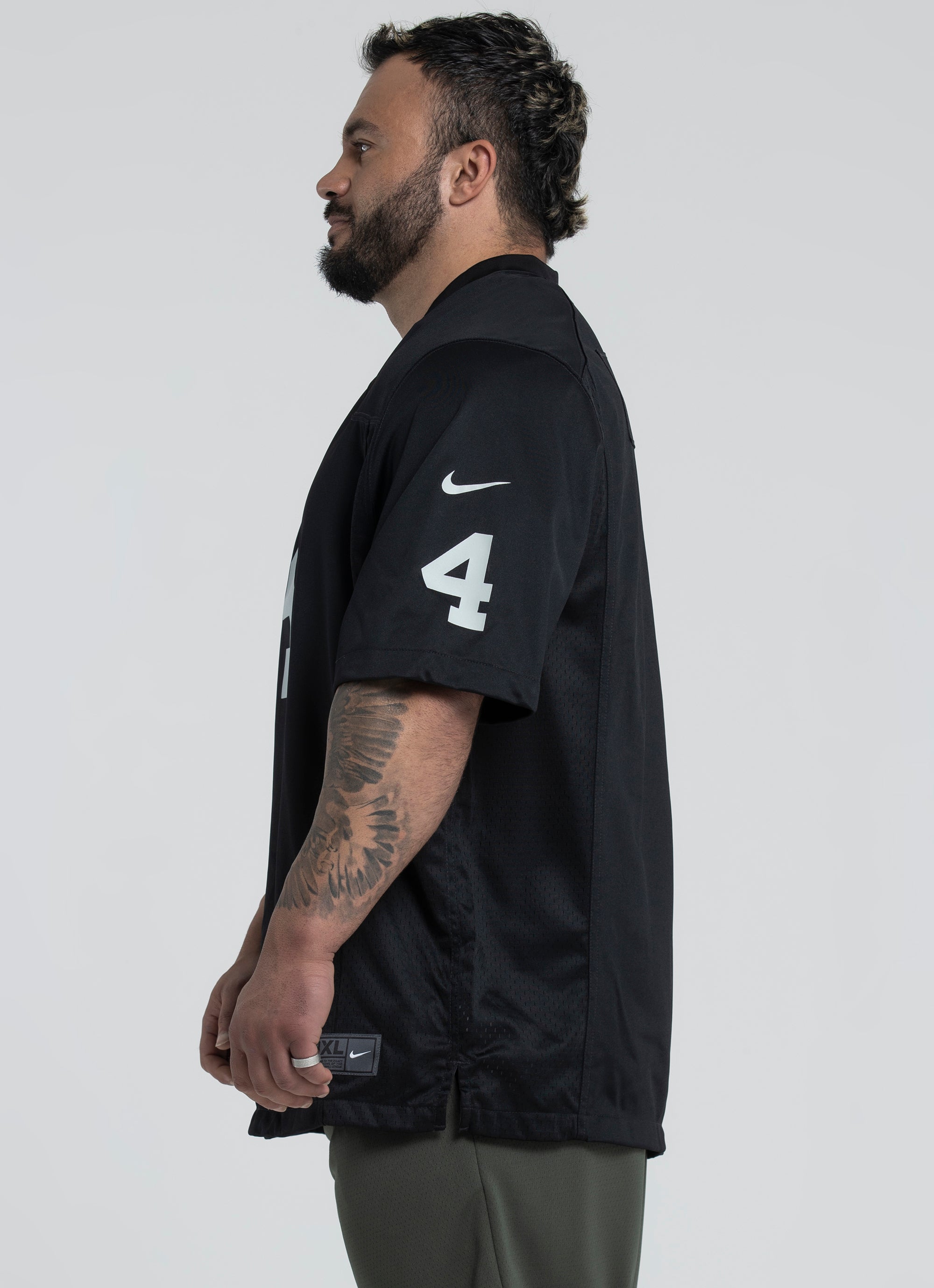 Nike X Nfl Home Las Vegas Raiders Jersey - Big & Tall in Black