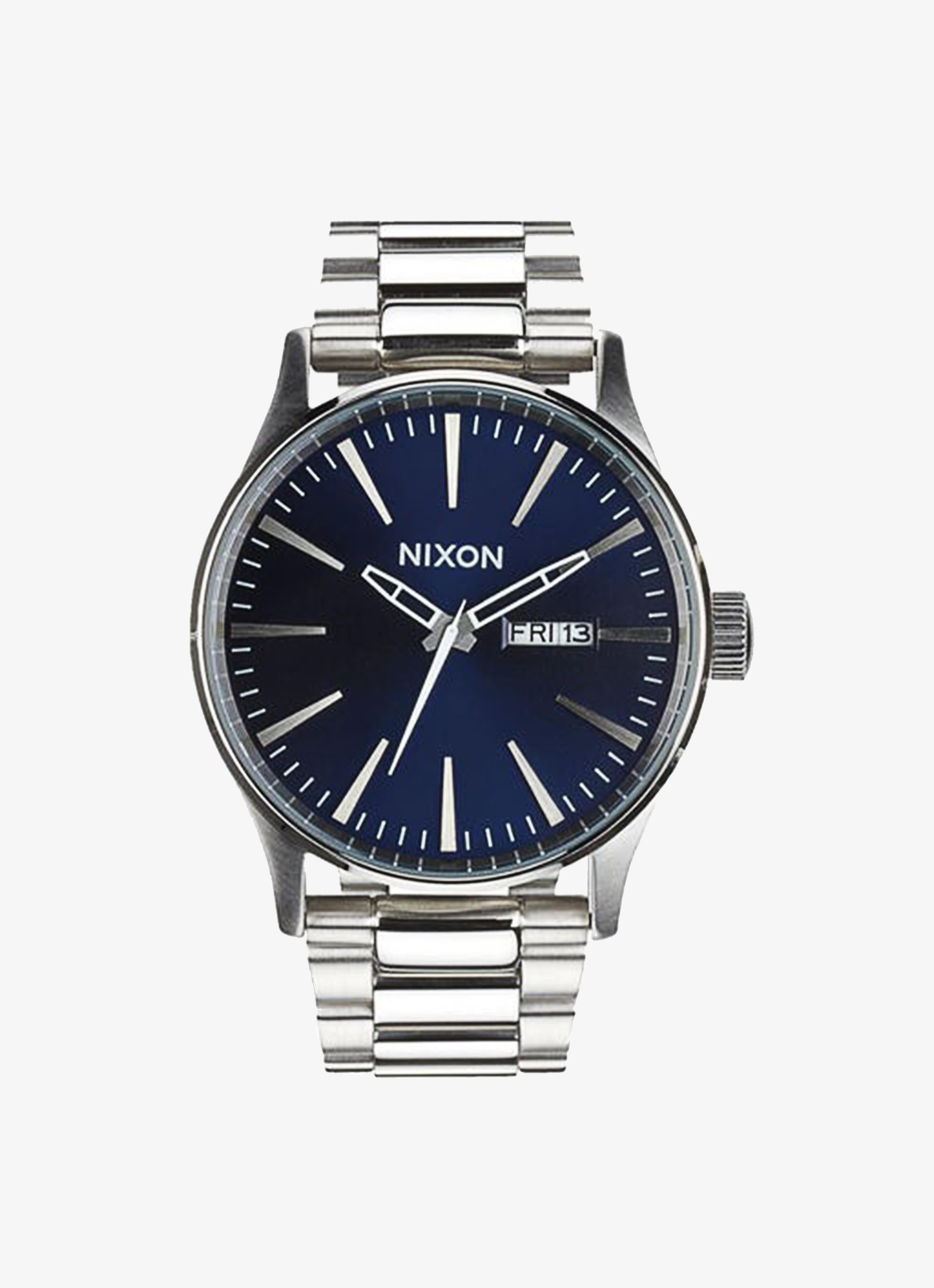 Nixon Sentry Ss Watch in Blue Red Rat