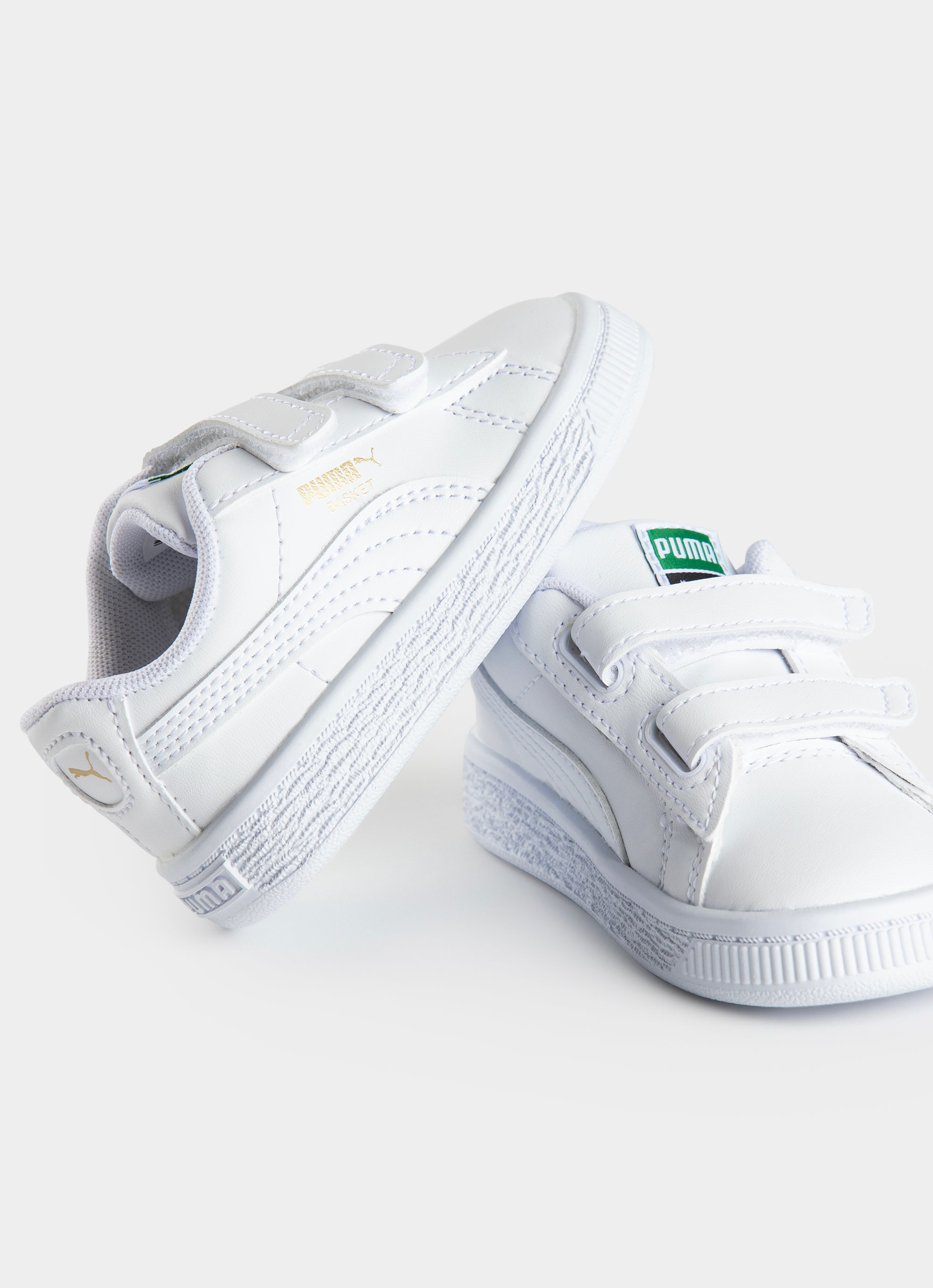 Puma basket store heart infant