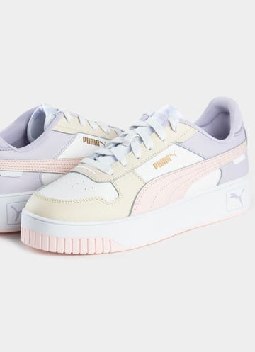 Puma Carina Street Shoes - Womens in White