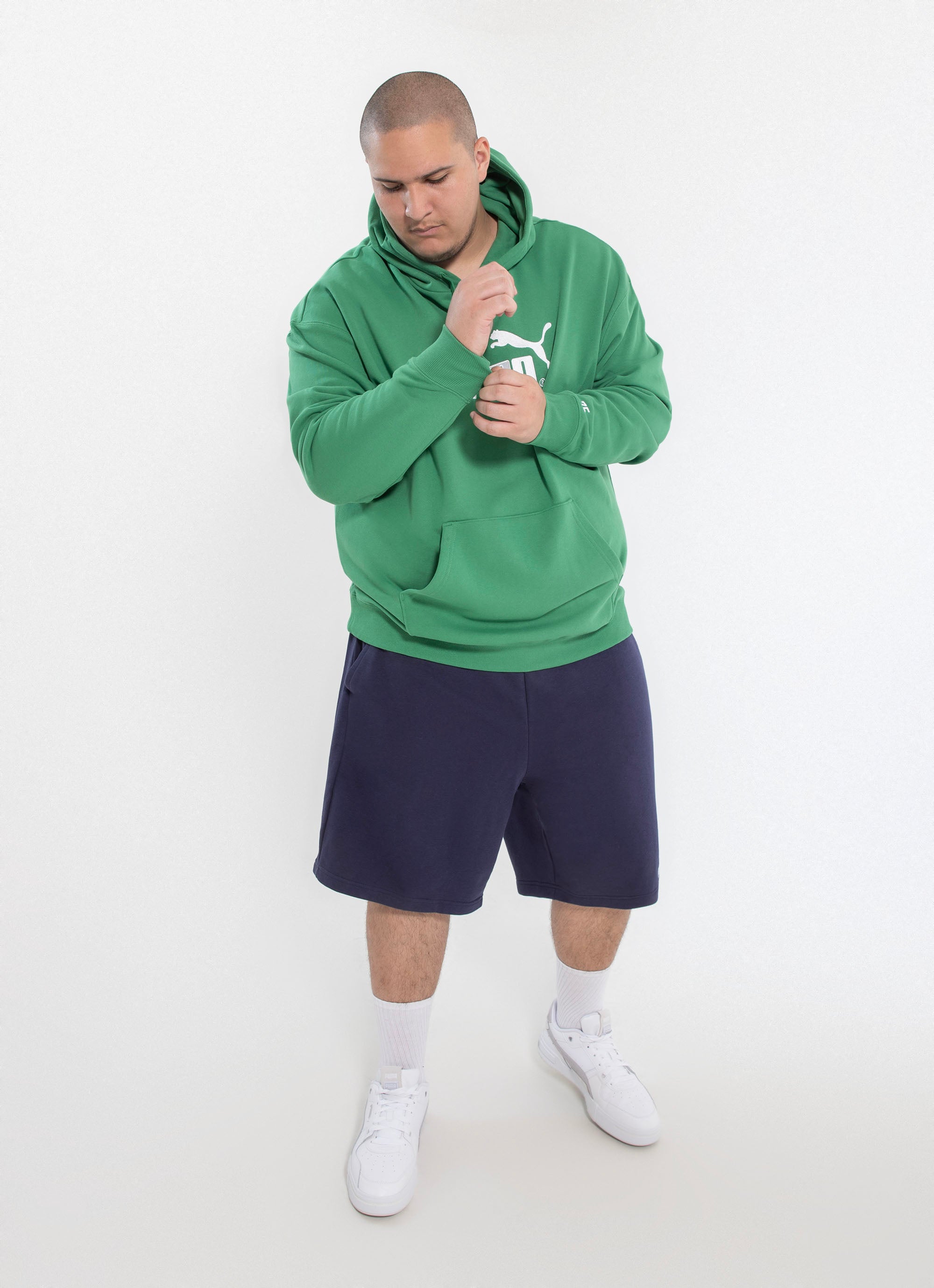 Puma green shoes clearance hoodie