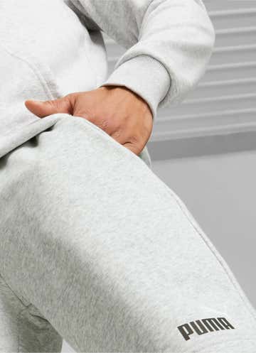 Grey puma joggers discount junior