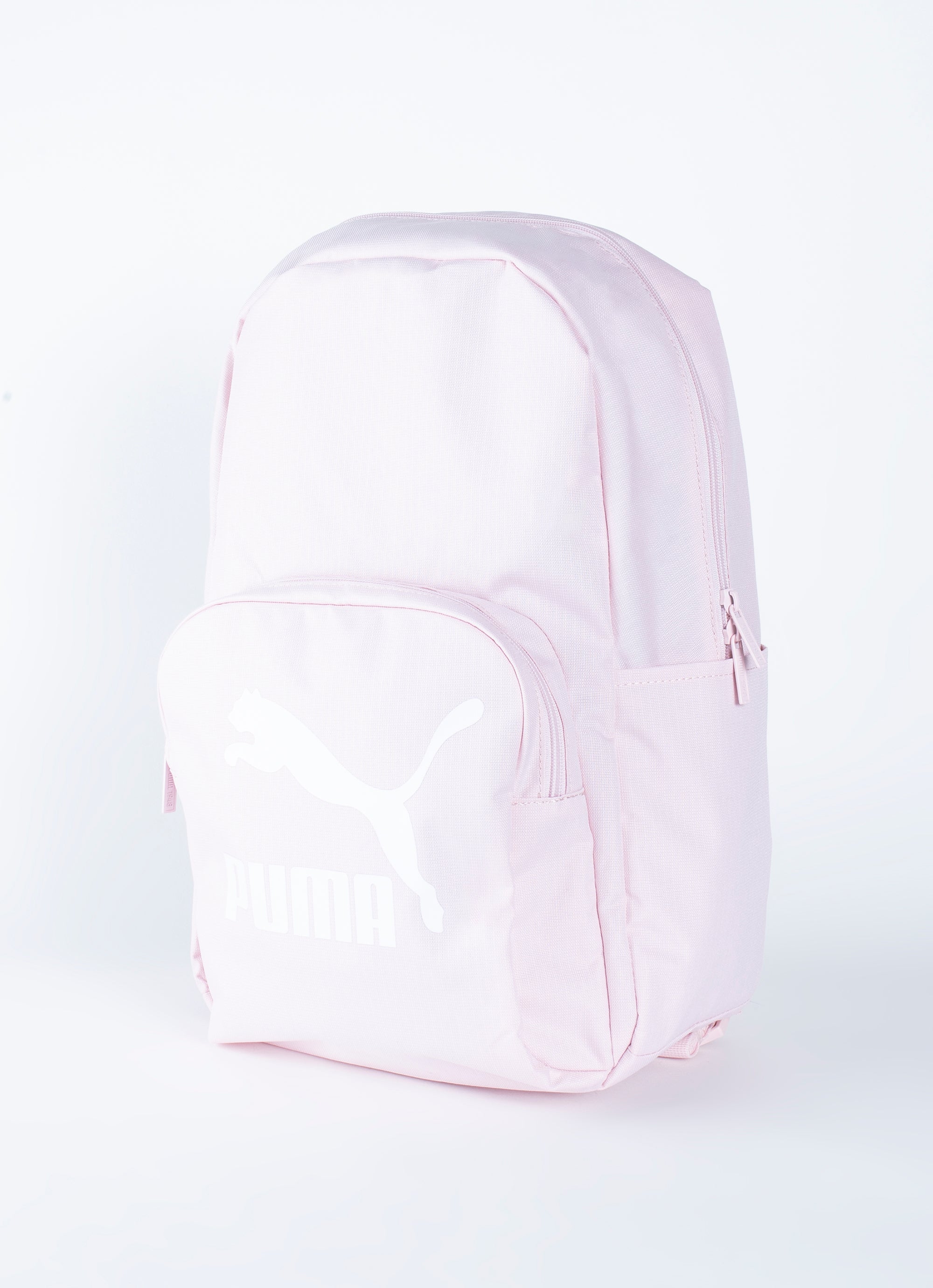 light pink puma backpack