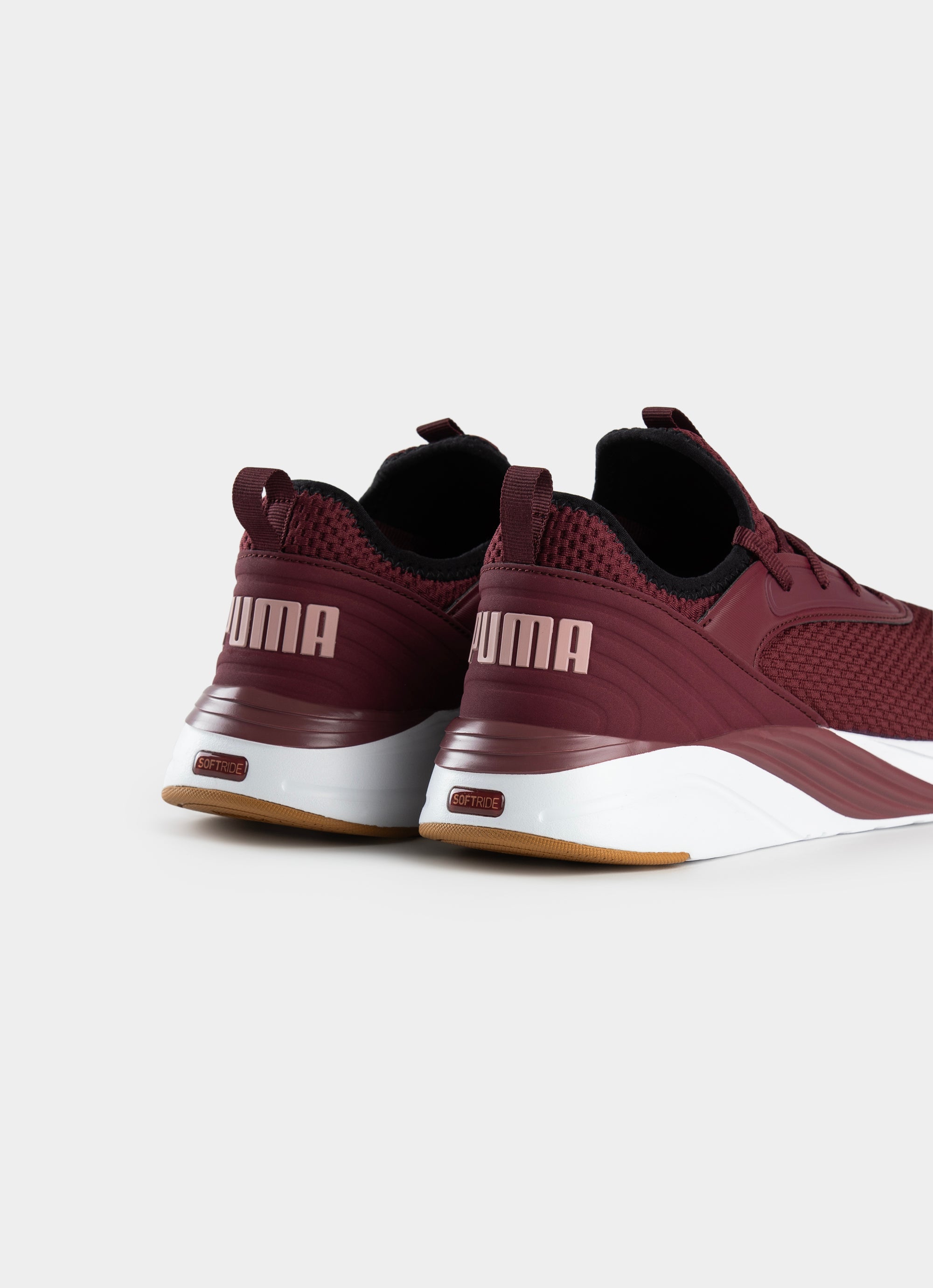 Burgundy cheap puma shoes