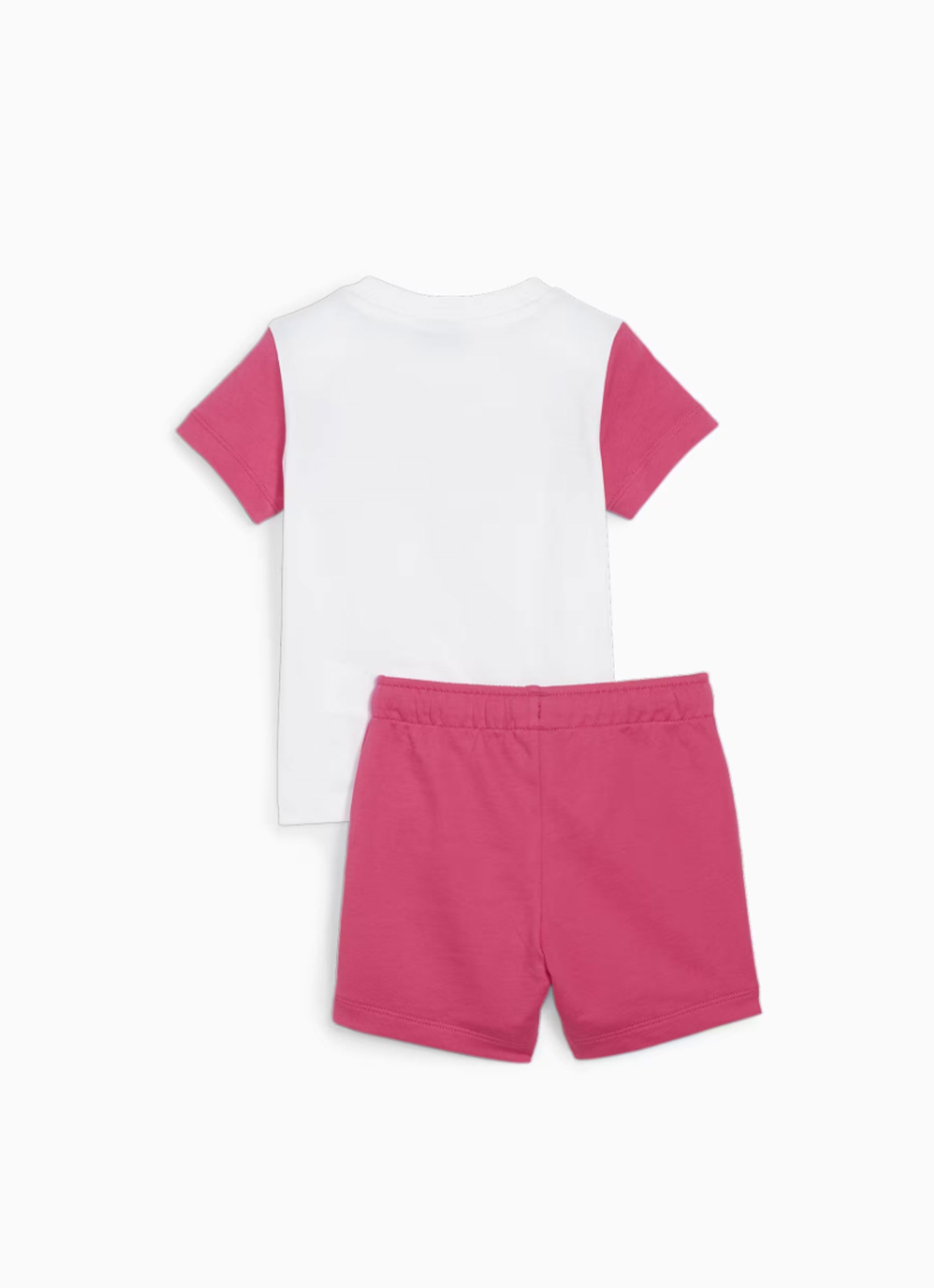 PUMA Little Girls 2 Piece Bike Crew Neck Tee Short Set, Puma White, outlets Size 5, New