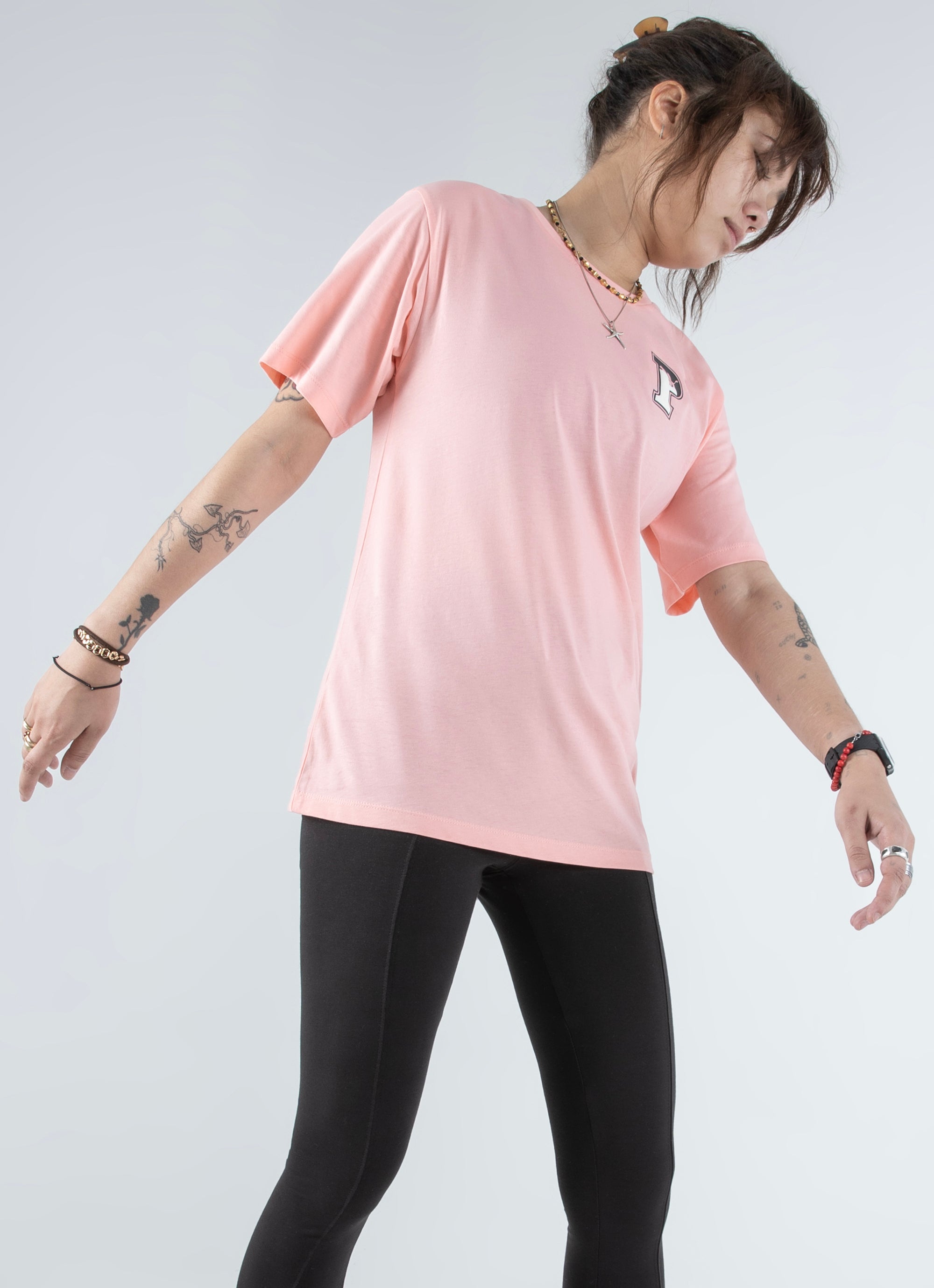 Puma Squad Red Rat Pink Tee Womens in | 