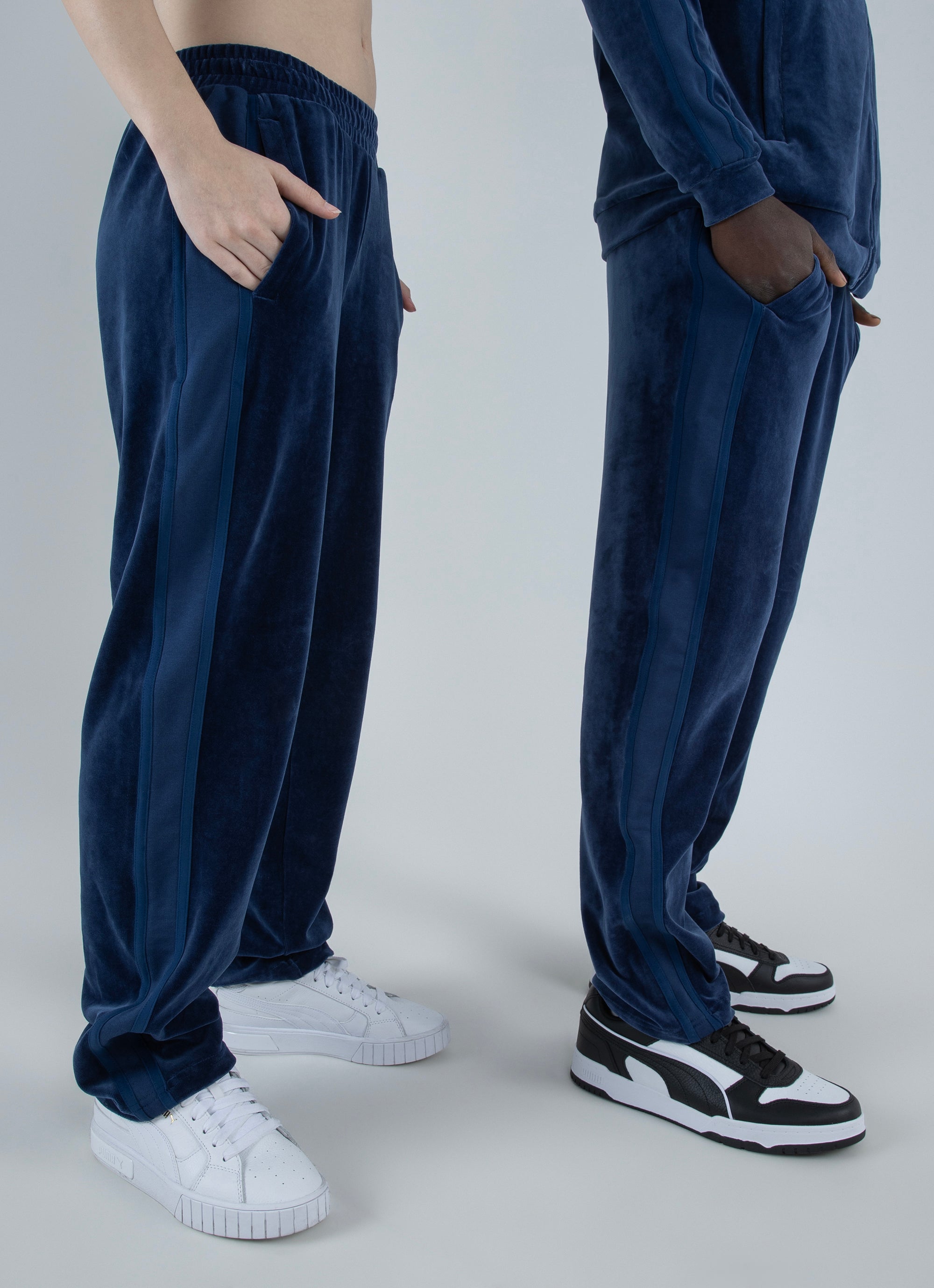 Puma t7 discount track pants blue