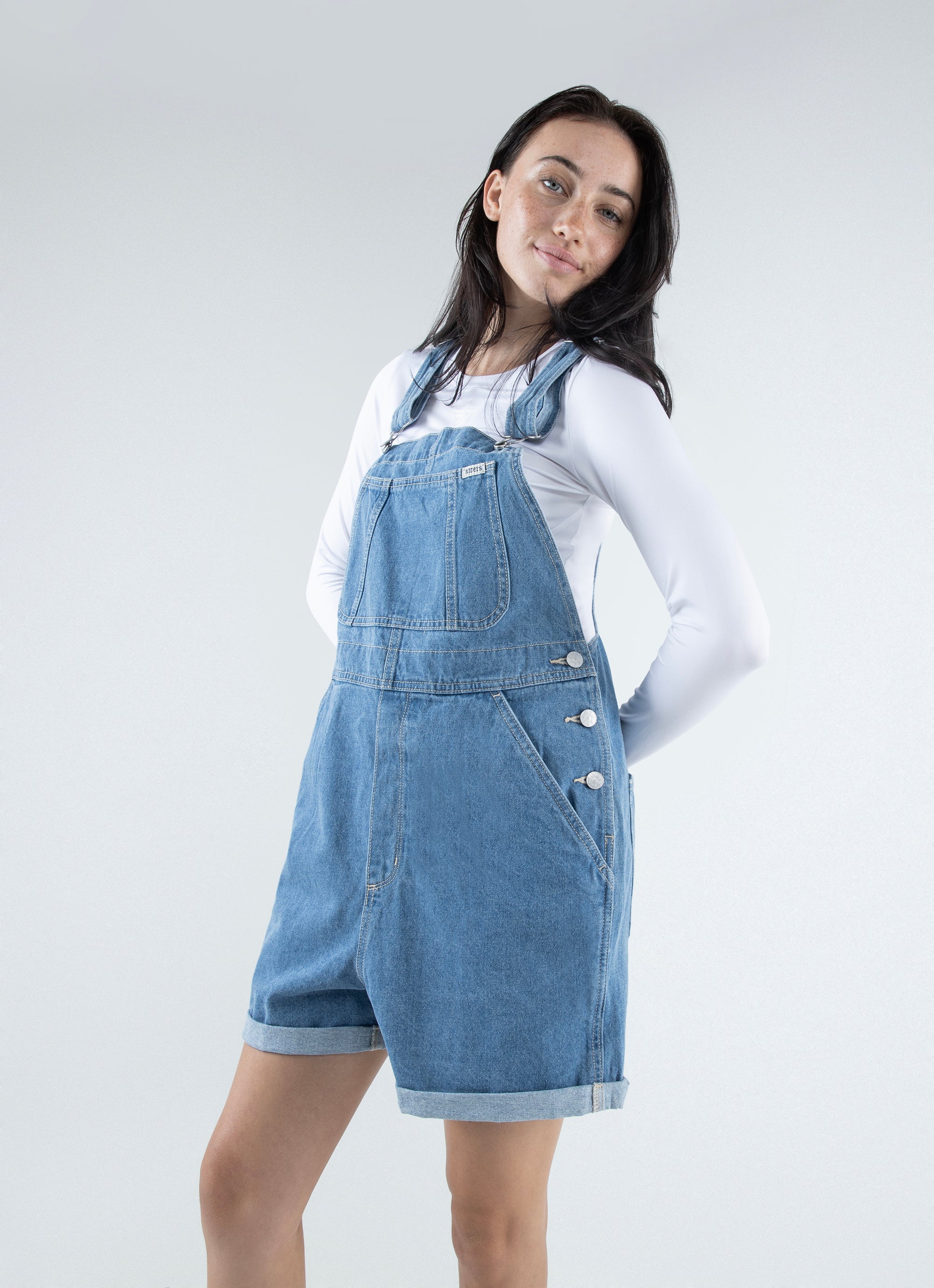 Dungaree hot sale dress short