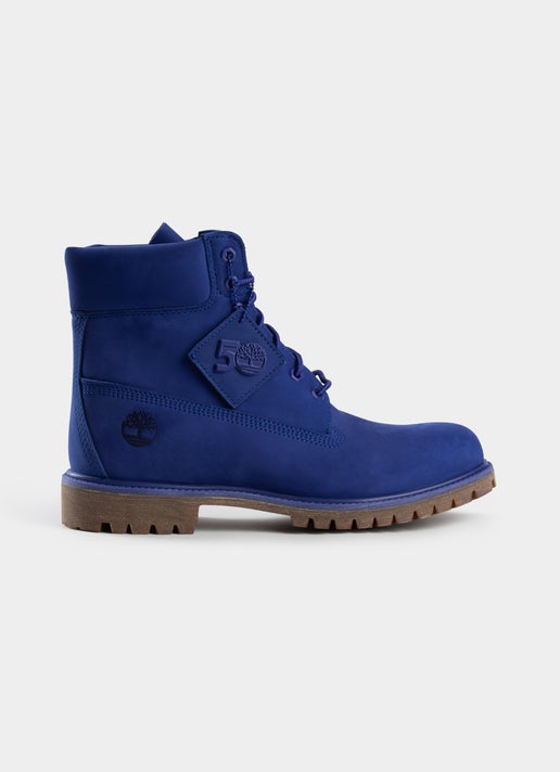 Timberland 6-inch Premium Waterproof Boots in Blue | Red Rat