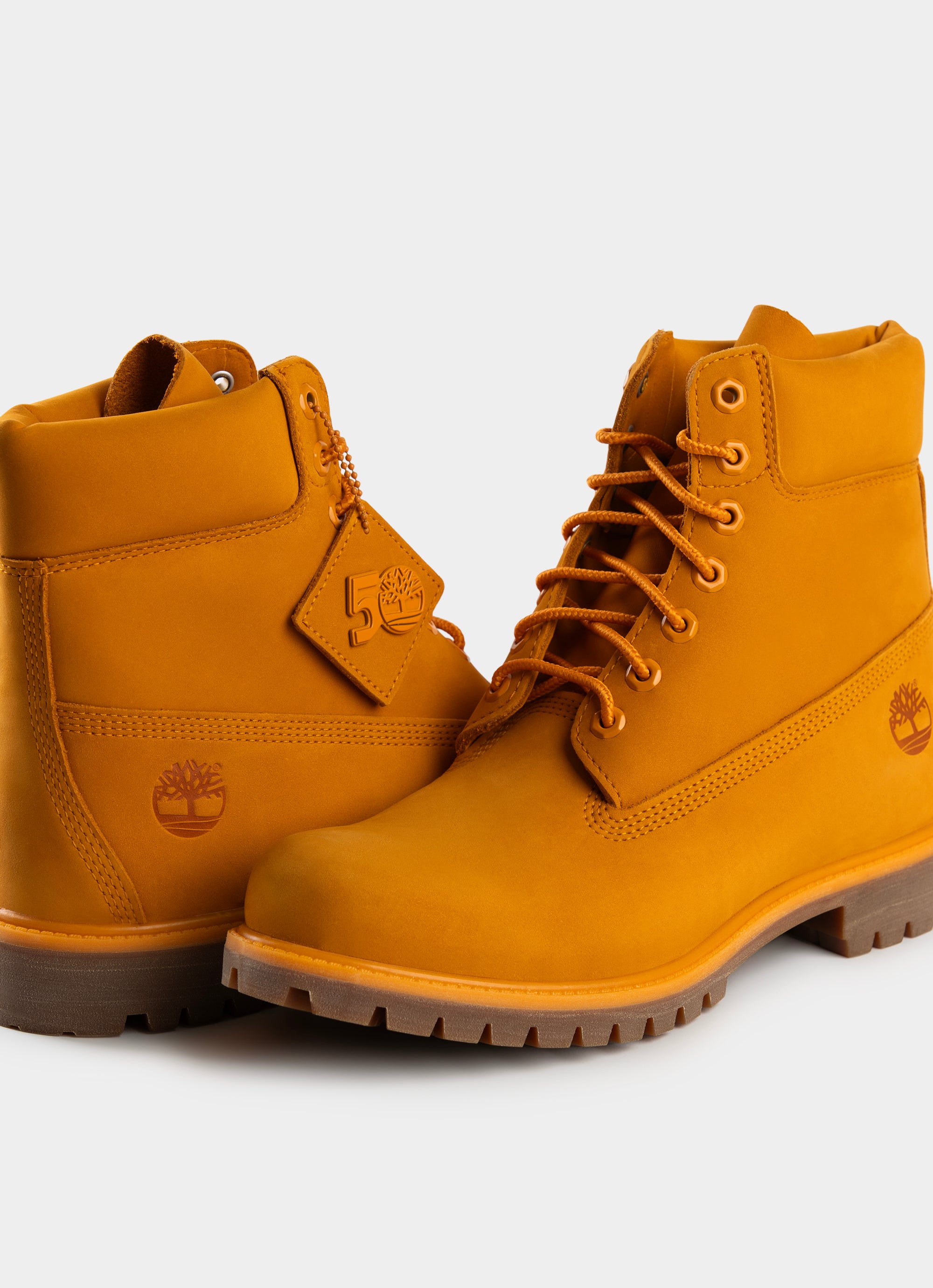 Orange hotsell timberland boots