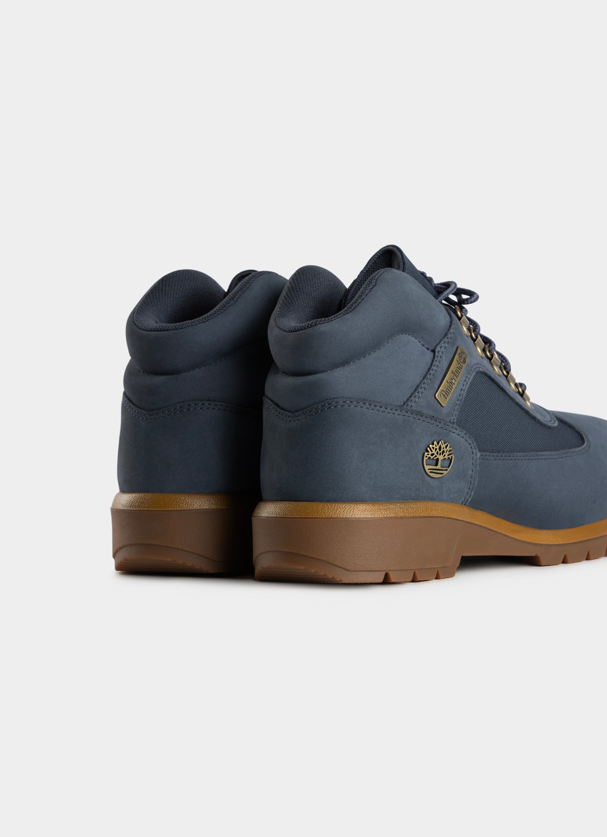 Navy blue field timberlands on sale