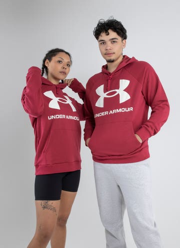 Pants Under Armour Rival Fleece Joggers-RED