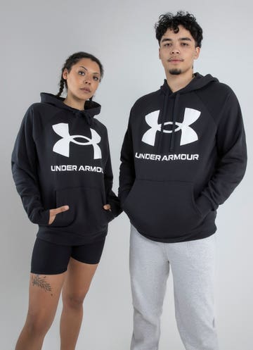 Buy Under Armour Rival Logo Hoody Women Black, White online