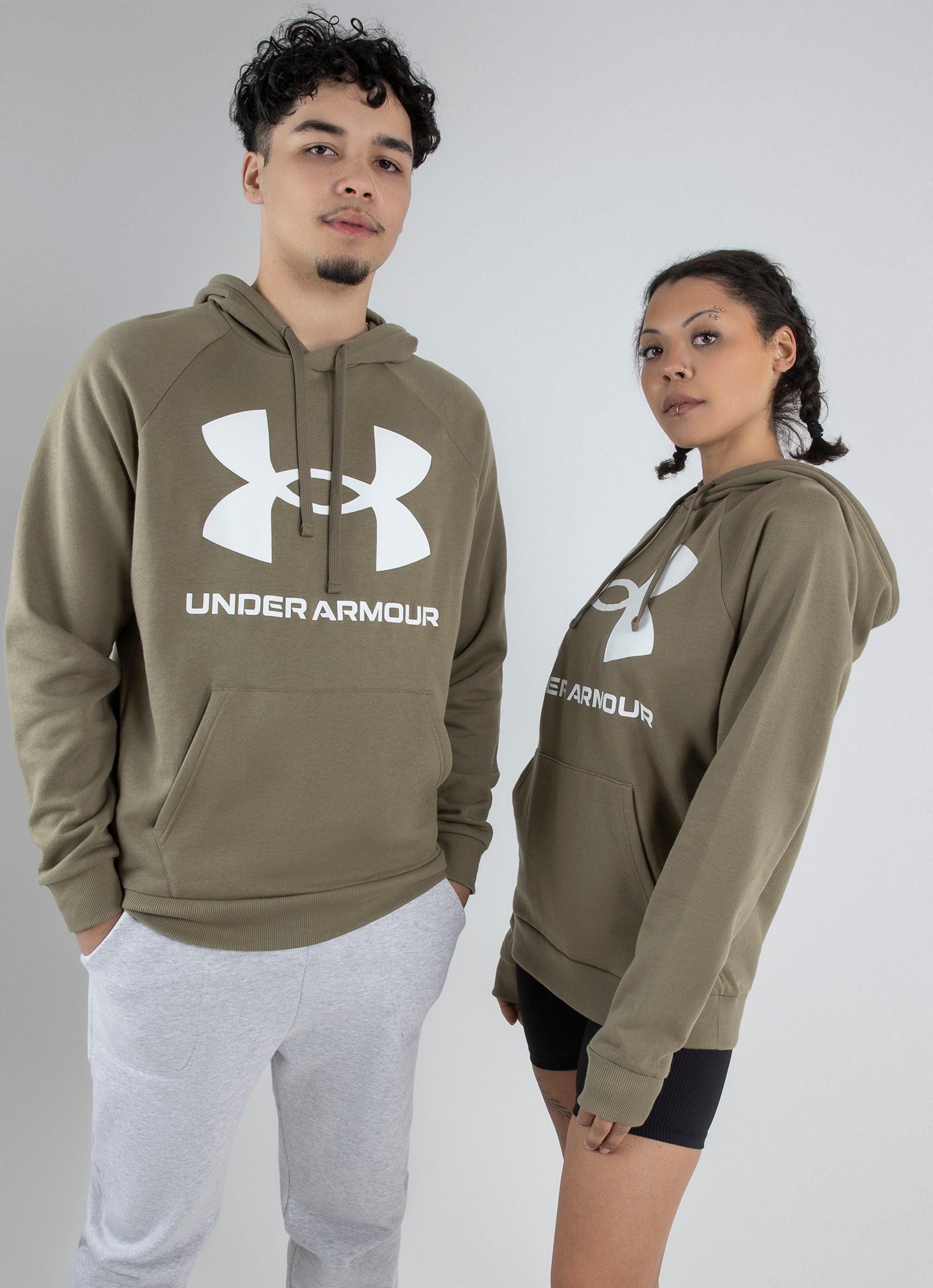 Green under armour on sale sweatshirt