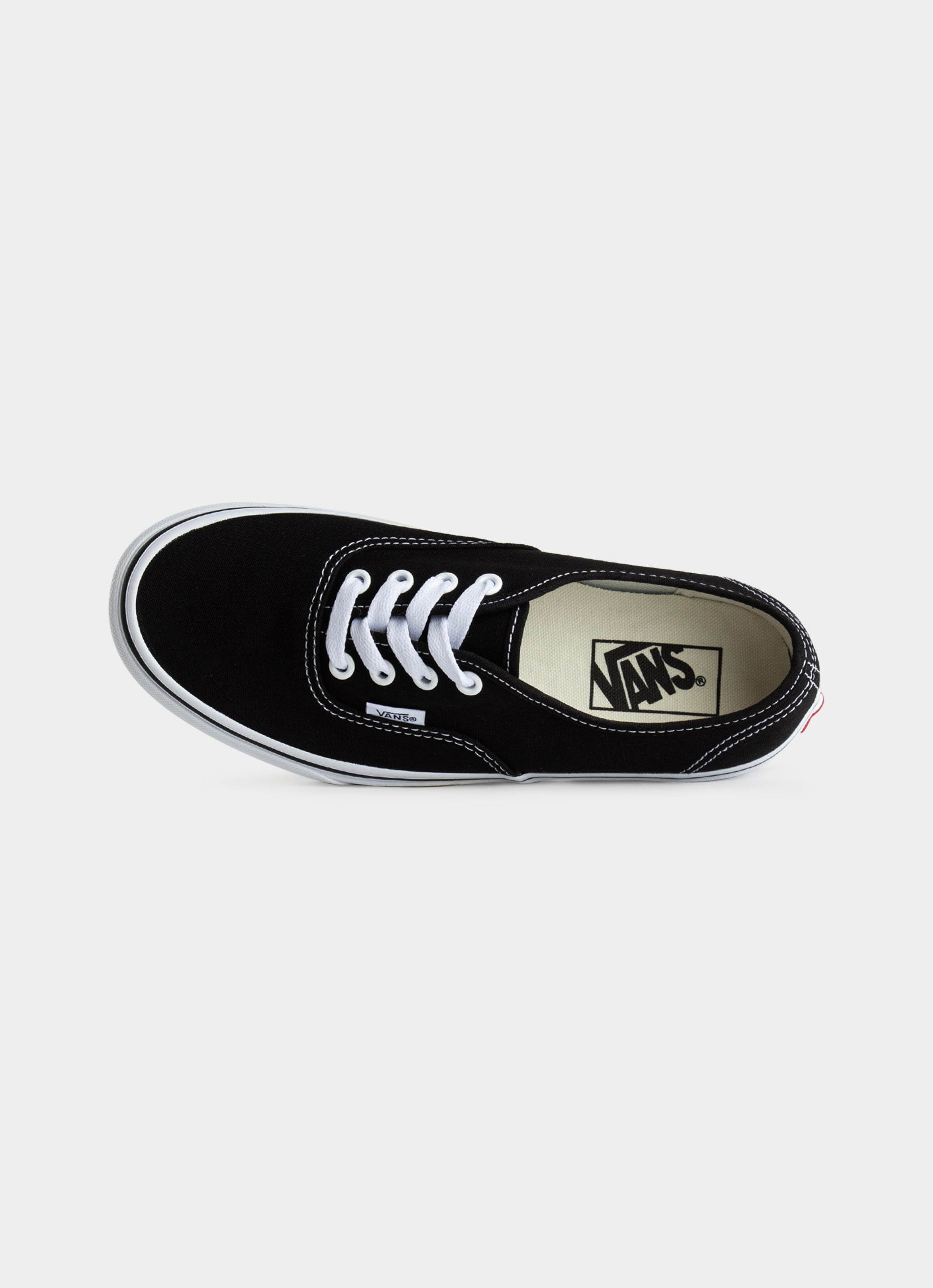 Vans Authentic Shoes in Black | Red Rat