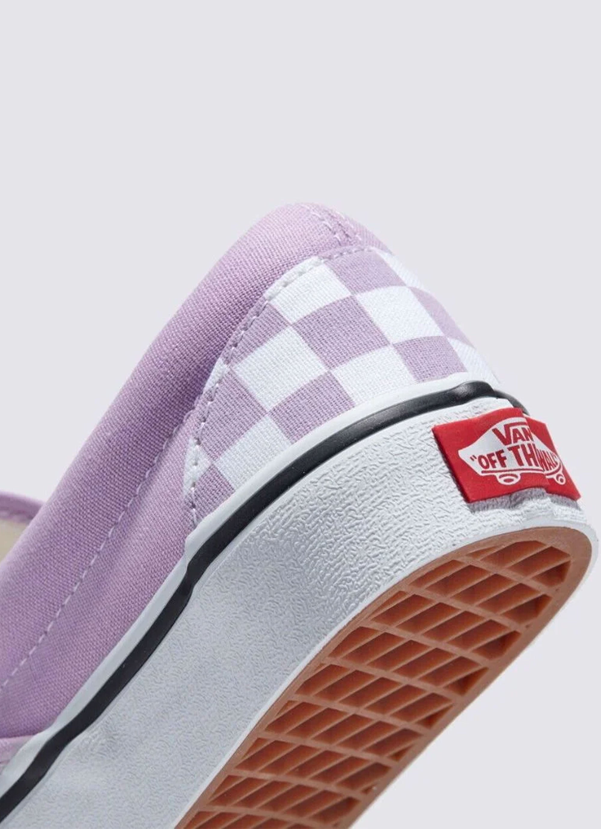 Vans Classic Slip on Shoes in Purple Red Rat