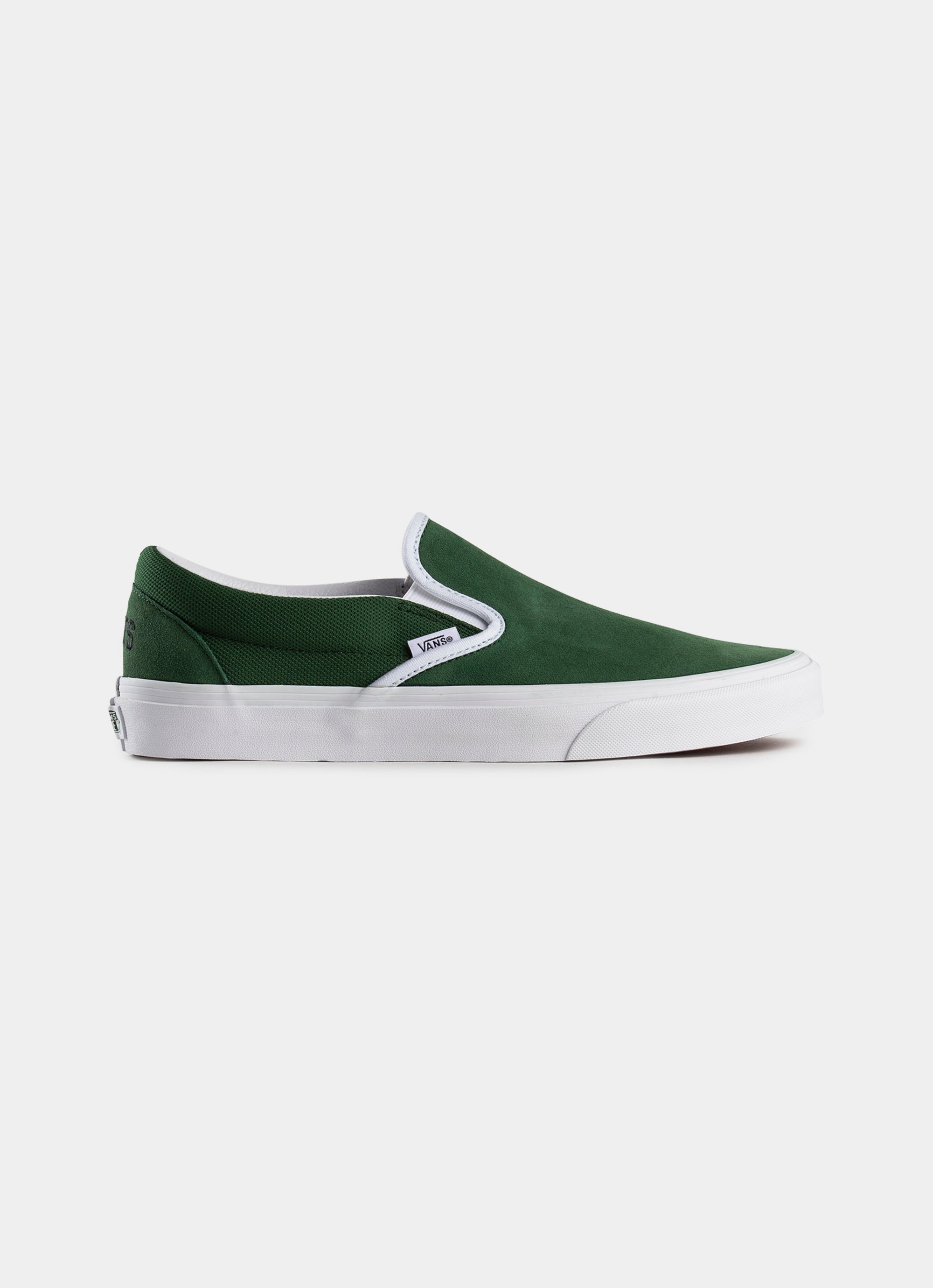 Green vans outlet slip ons